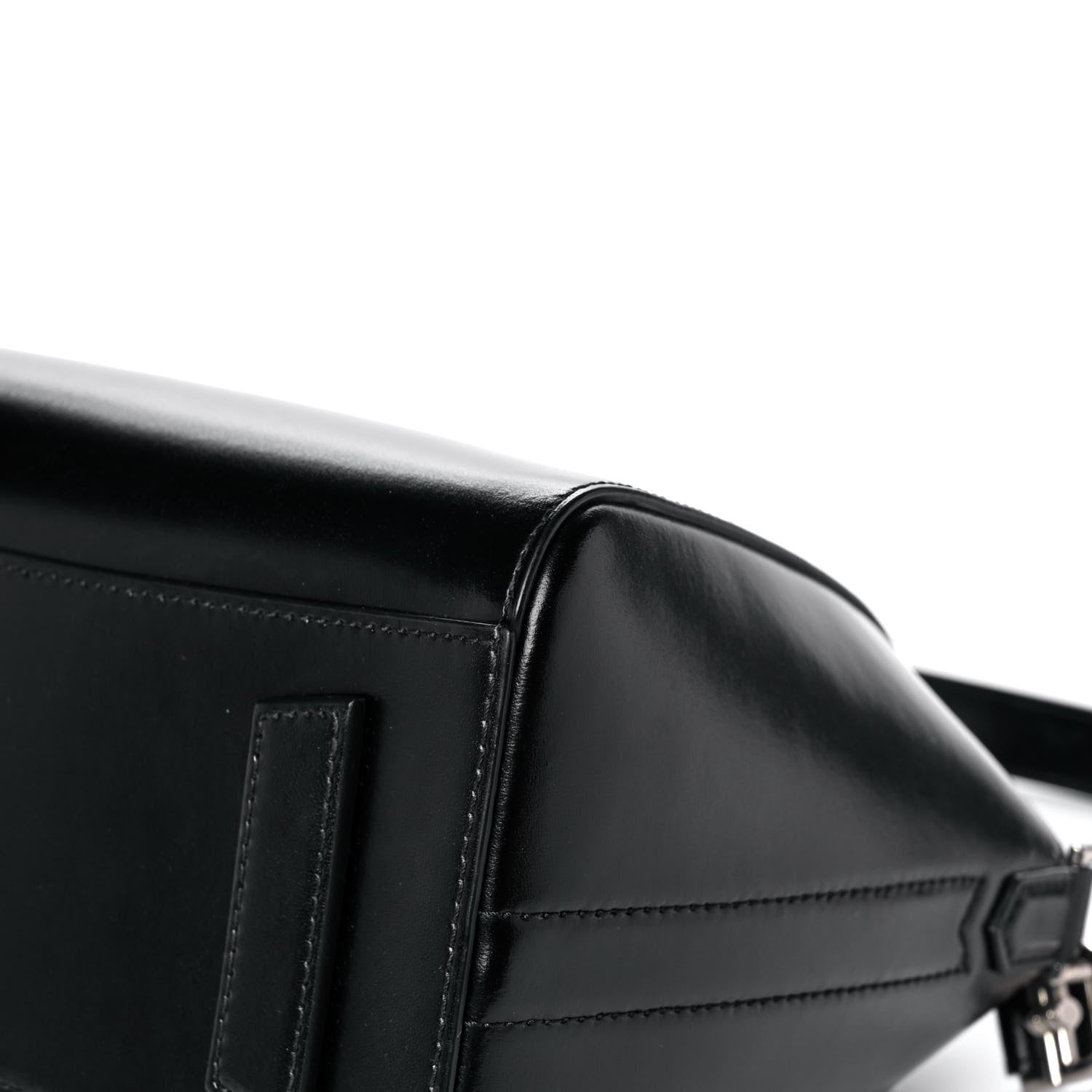 Givenchy Shiny Lord Calfskin Small Antigona Black 10 of 14