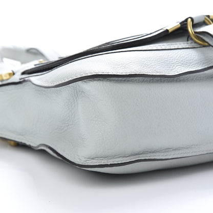 Chloe Calfskin Small Marcie Satchel Airy Grey 10 of 14