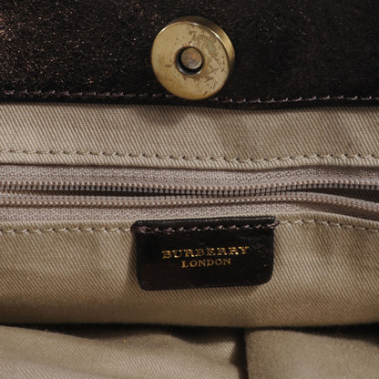 Burberry Leather Flat Portrait Tote Bronze 6 of 7