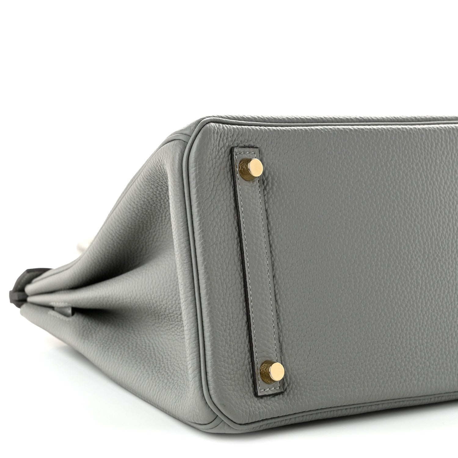 Hermes Togo Birkin 30 Gris Mouette 9 of 10