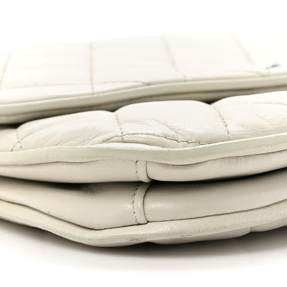 Chanel Lambskin Quilted 2 Pocket Messenger Flap White 11 of 20