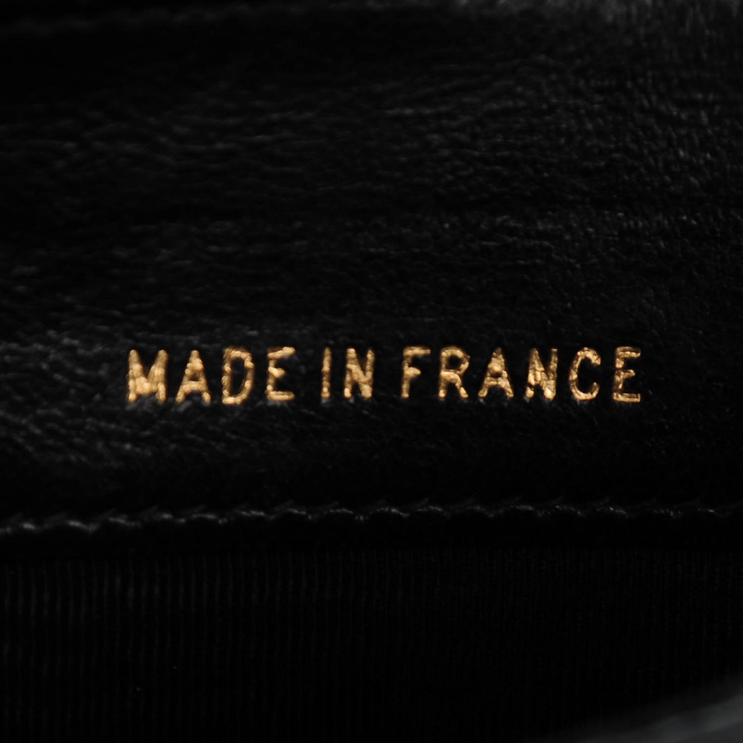 Lambskin Diamond Stitched Wallet Black