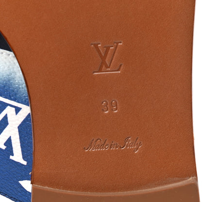 Louis Vuitton Monogram Escale Palma Sandals 39 Blue 7 of 8