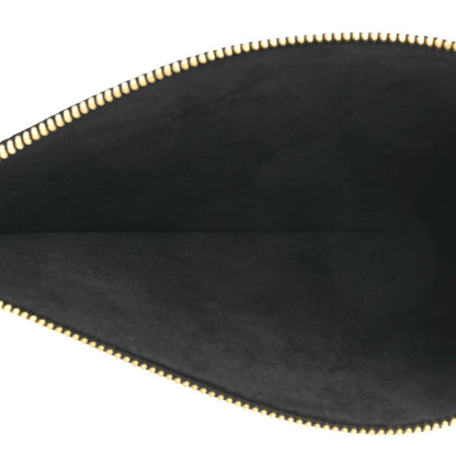 Louis Vuitton Empreinte Monogram Giant Neverfull MM Pochette Black Beige 5 of 8