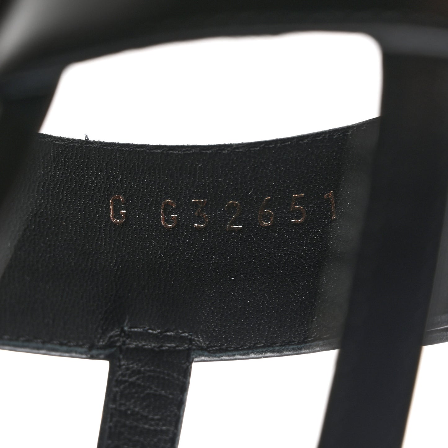 Lambskin Logo CC Turnlock Sandals 39.5 Black