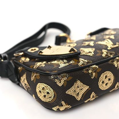 Louis Vuitton Monogram Sequins Eclipse Pochette Gold 8 of 9