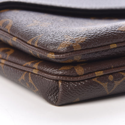 Louis Vuitton Monogram Twice Pochette Black 10 of 11