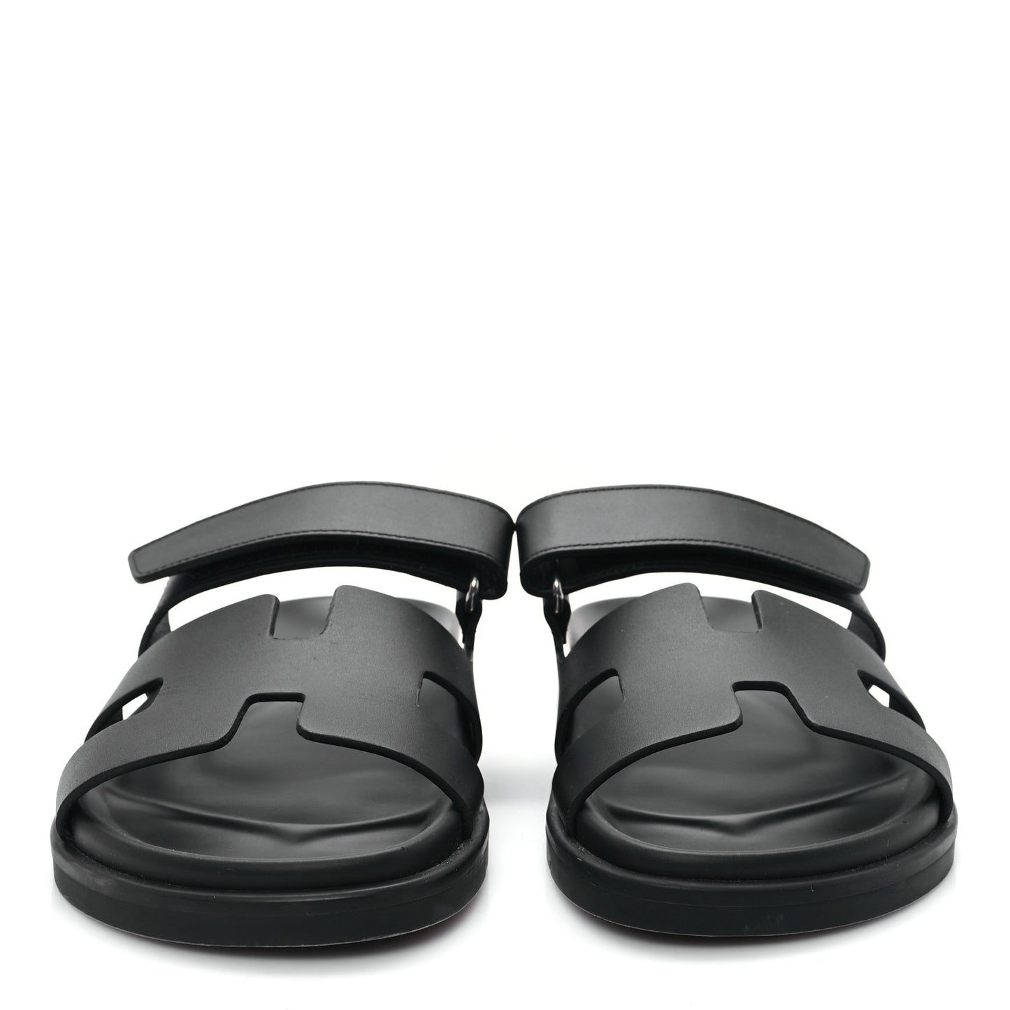 Calfskin Womens Chypre Sandals 38 Black