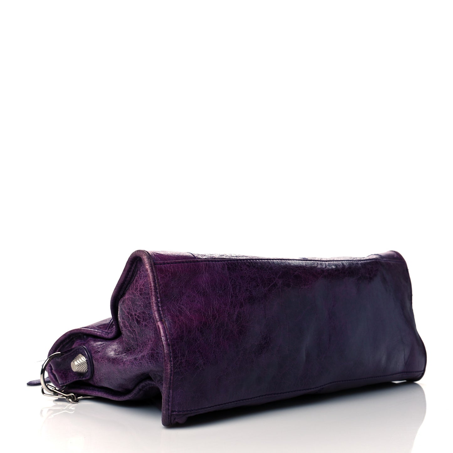 Agneau Giant 21 Silver Hardware Part Time Raisin