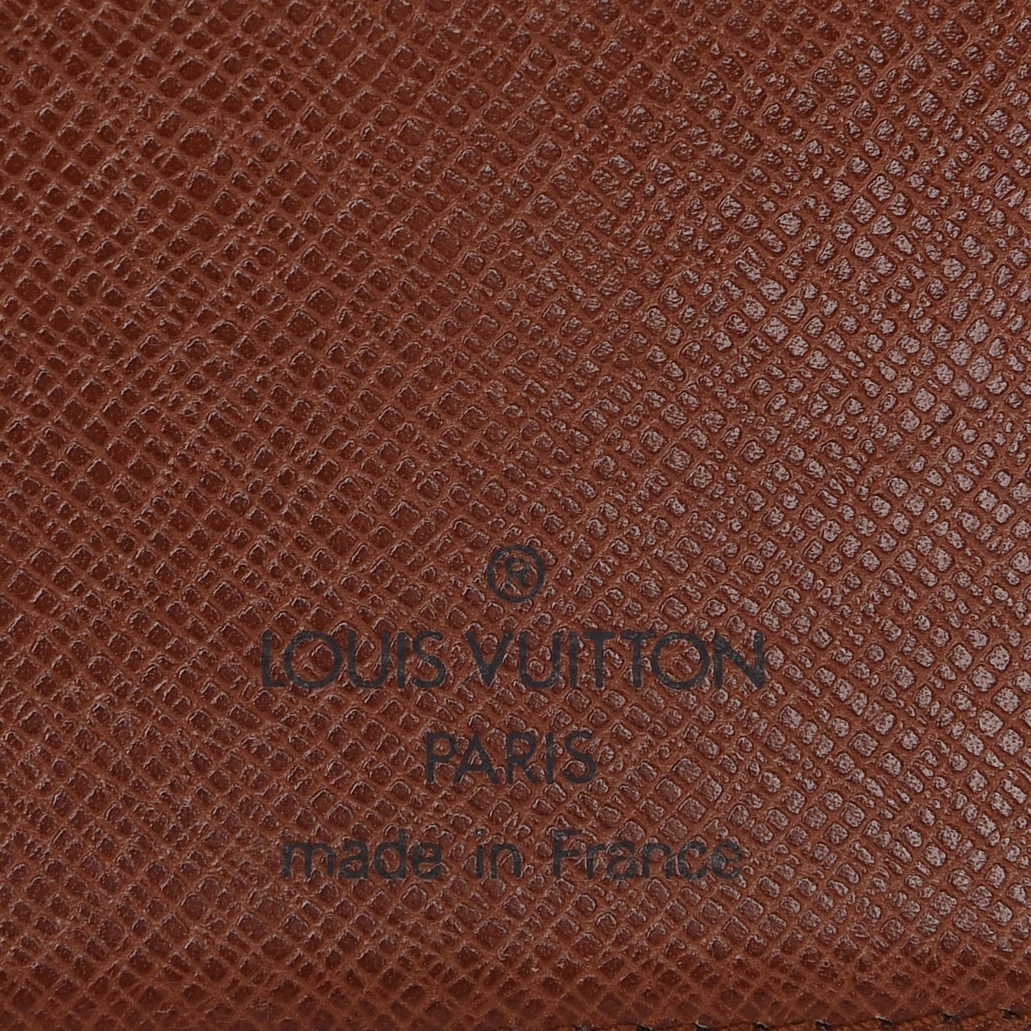 Monogram Pocket Organizer Card Holder