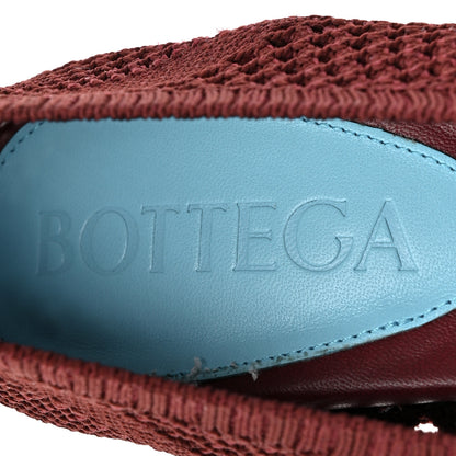 Bottega Veneta Cotton Knit Mesh Atomic Boots 40 Cherry Drip 9 of 10