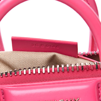 Givenchy Shiny Lord Calfskin Mini Antigona Shocking Pink 7 of 12