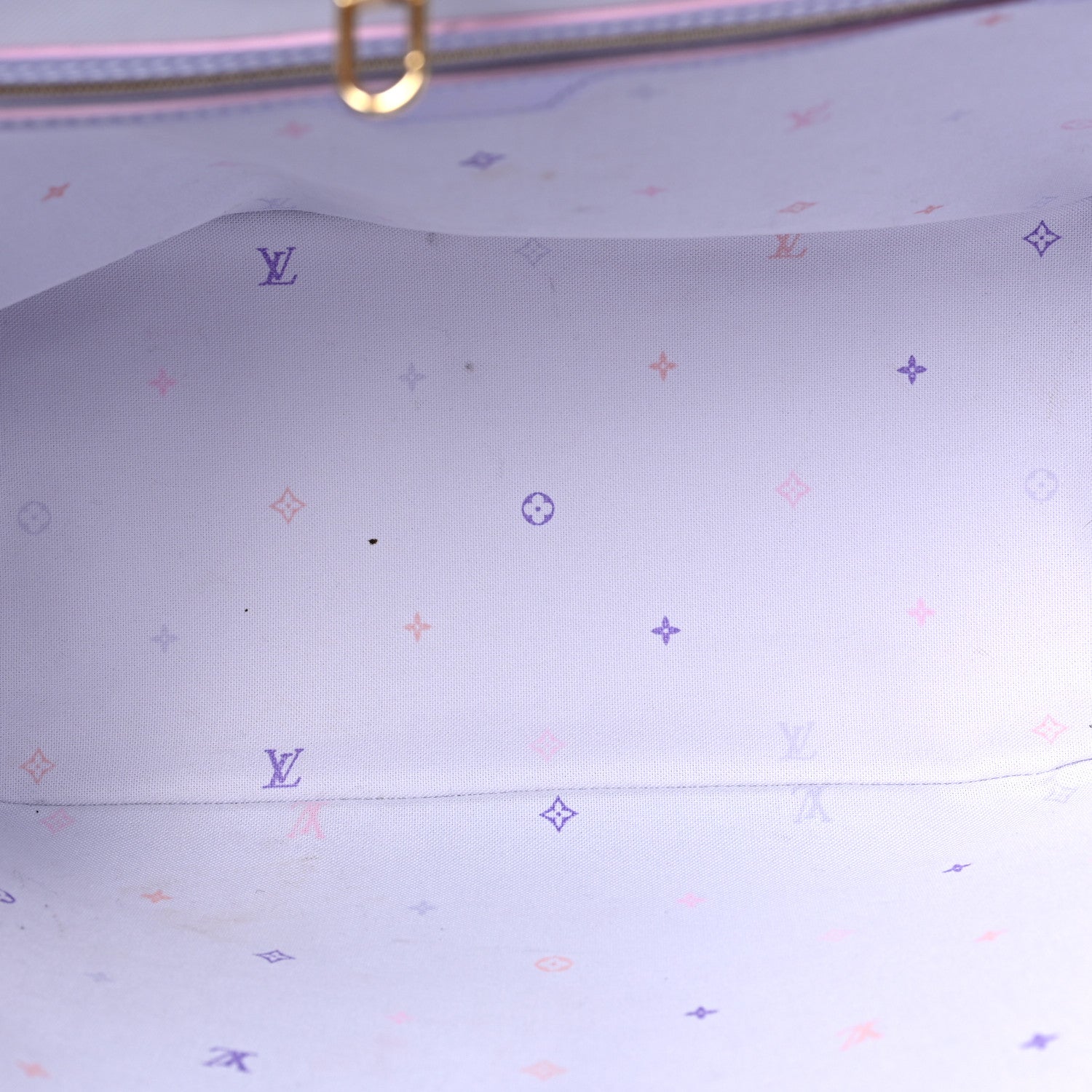 Louis Vuitton Monogram Giant Spring In The City Neverfull MM Sunrise Pastel 5 of 7