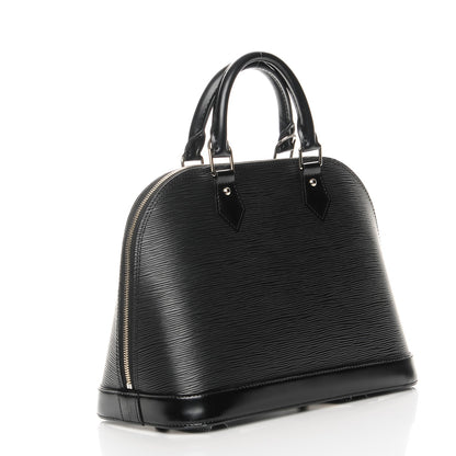 Louis Vuitton Epi Alma PM Black 3 of 8