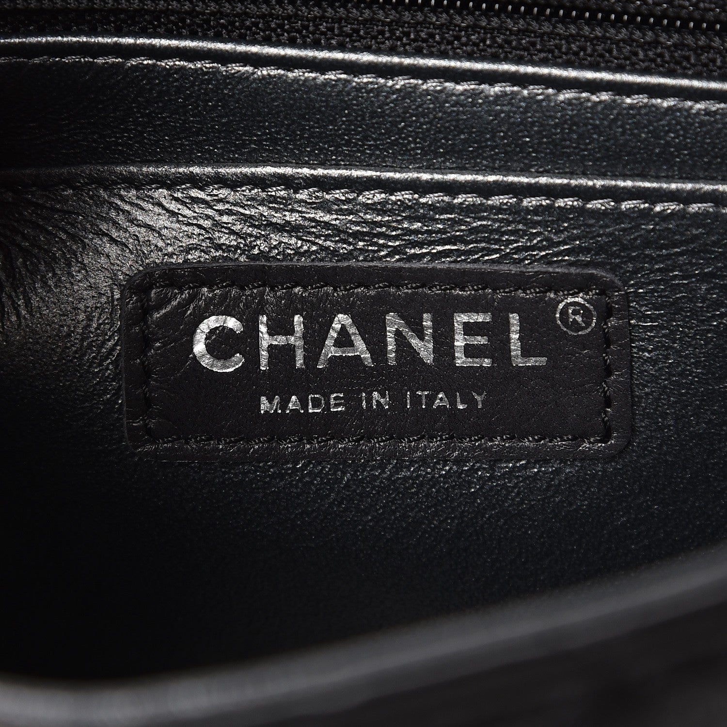 Chanel Lambskin Quilted Mini Rectangular Flap Black 6 of 8