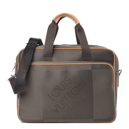 Louis Vuitton Damier Geant Associe GM Terre 1 of 18