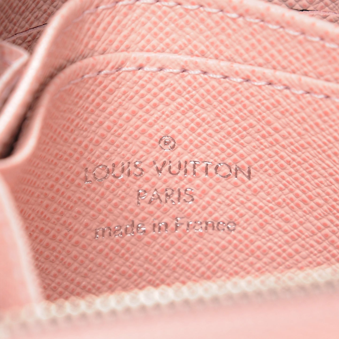 Epi Zippy Coin Purse Rose Ballerine