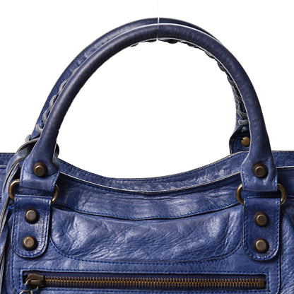 Balenciaga Chevre Classic Hardware City Indigo 6 of 9