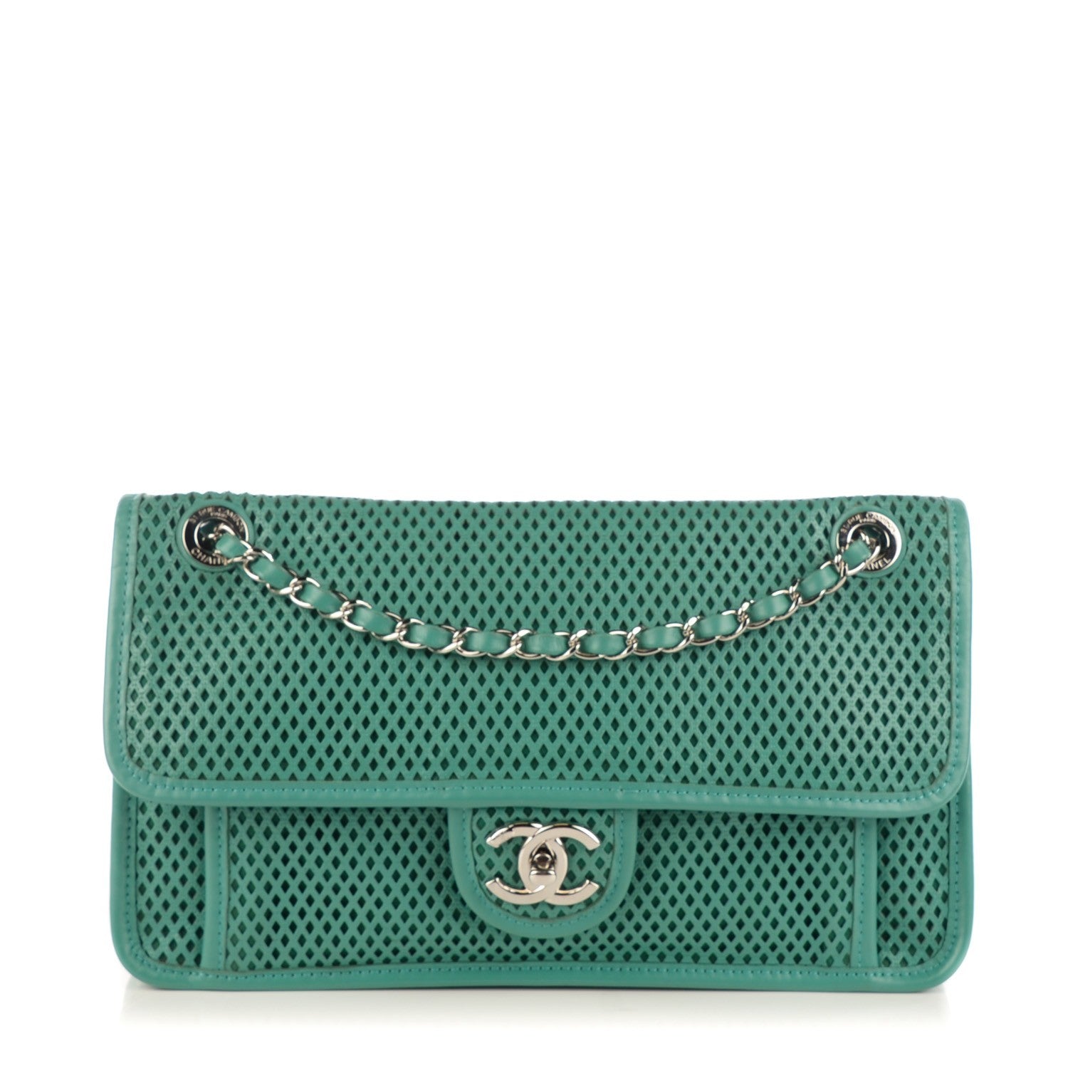 Chanel Perforated Calfskin Up In The Air Flap 1 of 8