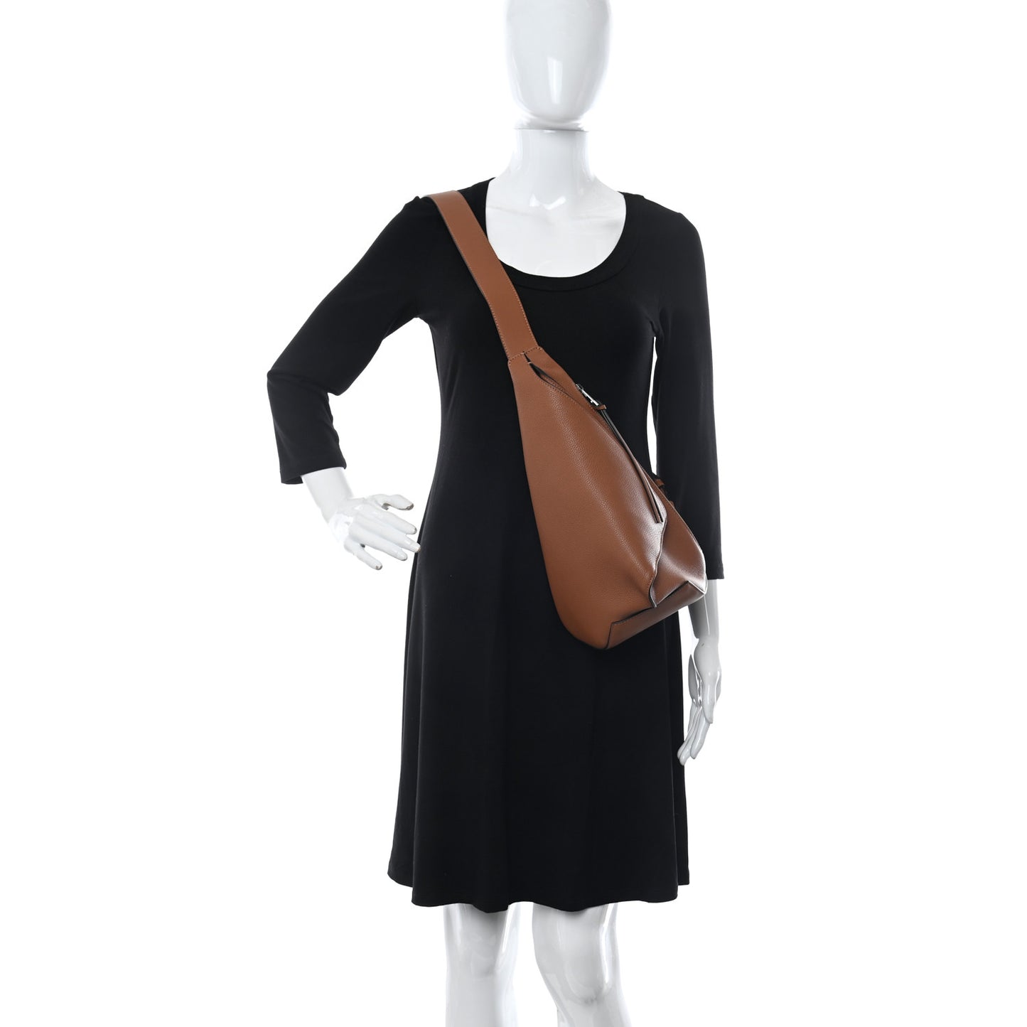Soft Grained Calfskin Anton Sling Tan