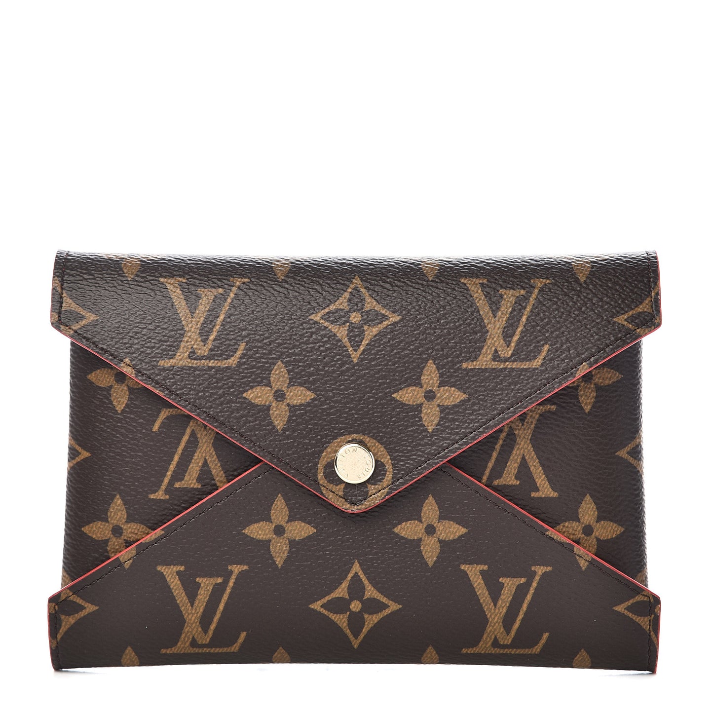 Monogram Medium Kirigami Pochette Insert Coquelicot