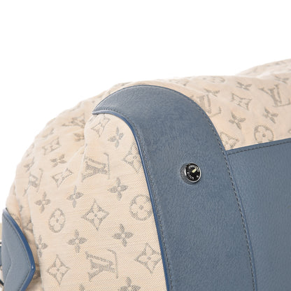 Louis Vuitton Denim Speedy Round GM Blue 8 of 14