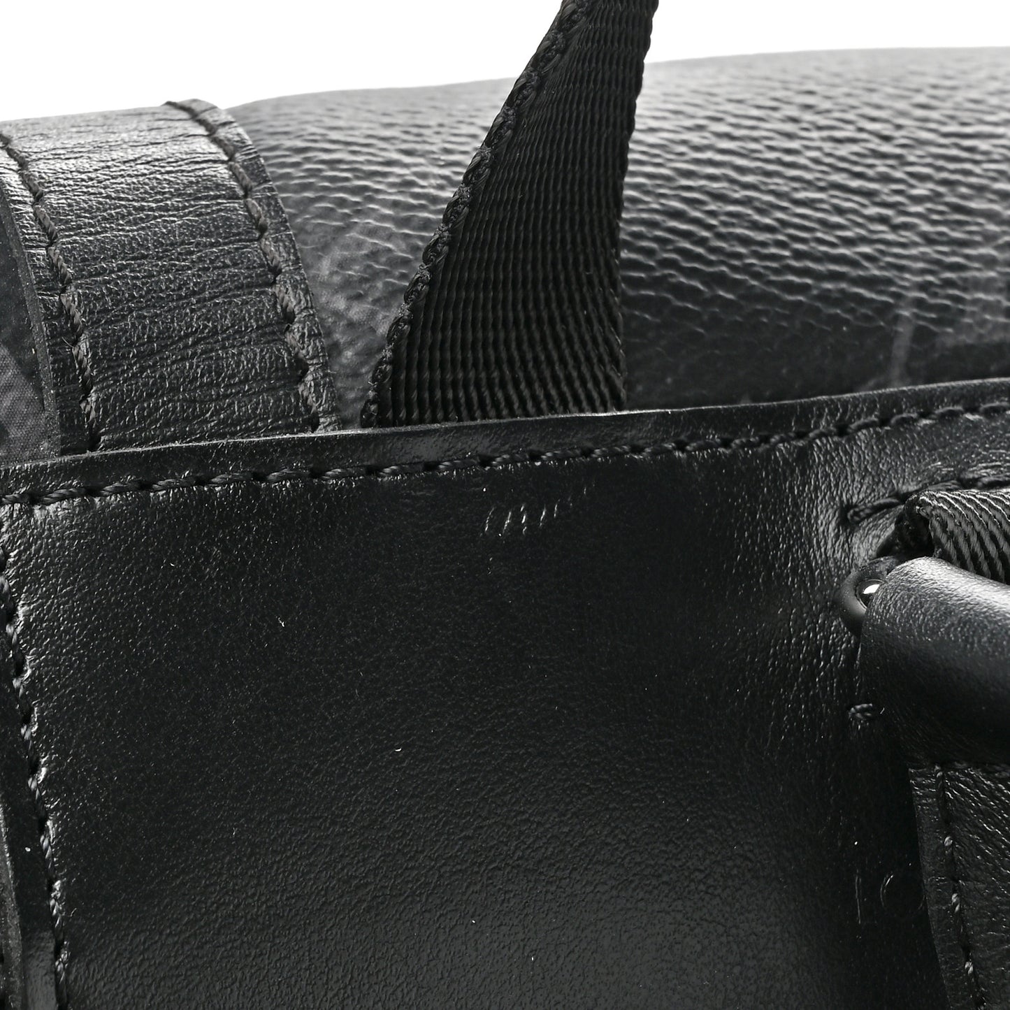 Leather Small Sac de Jour Black