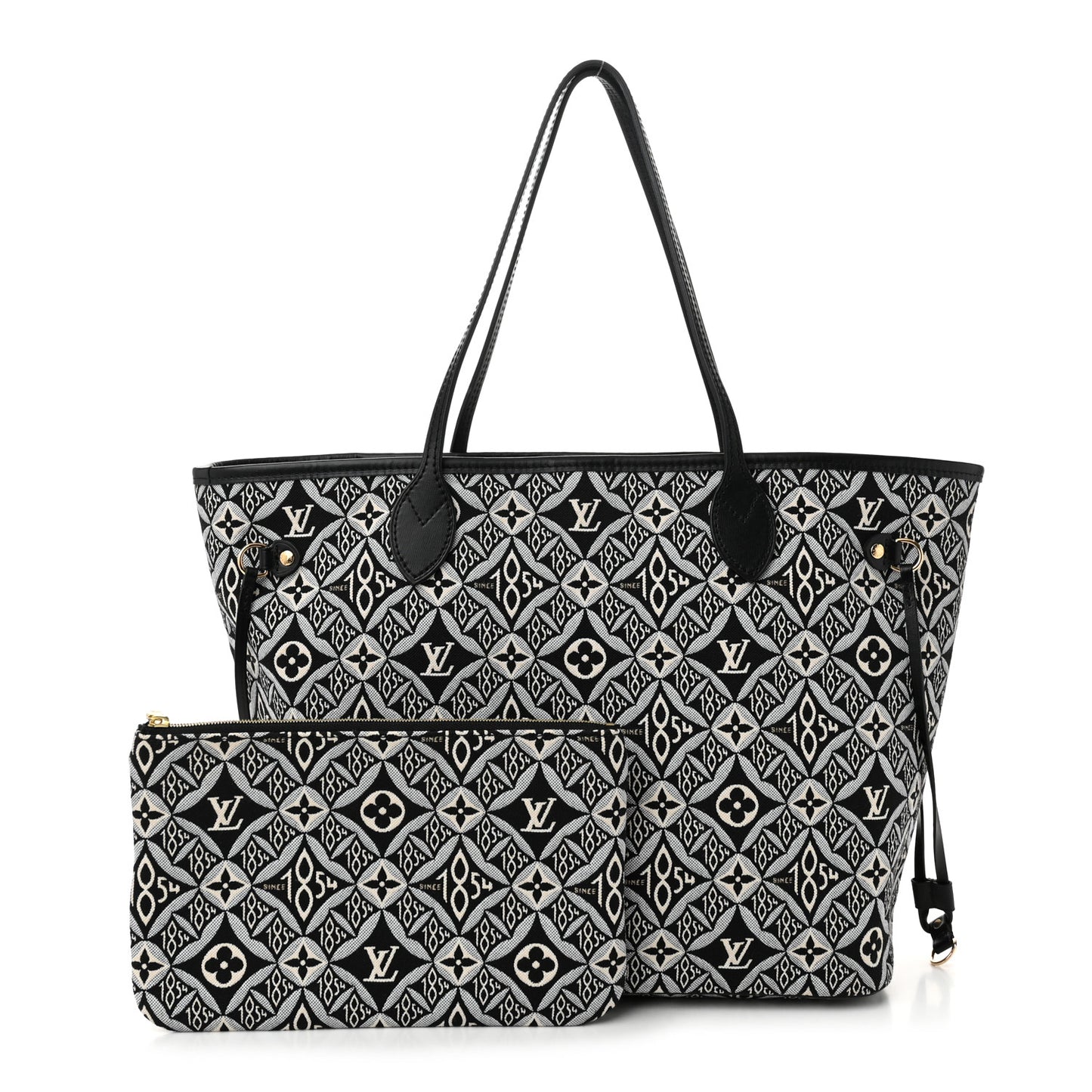 Jacquard Since 1854 Neverfull MM Grey