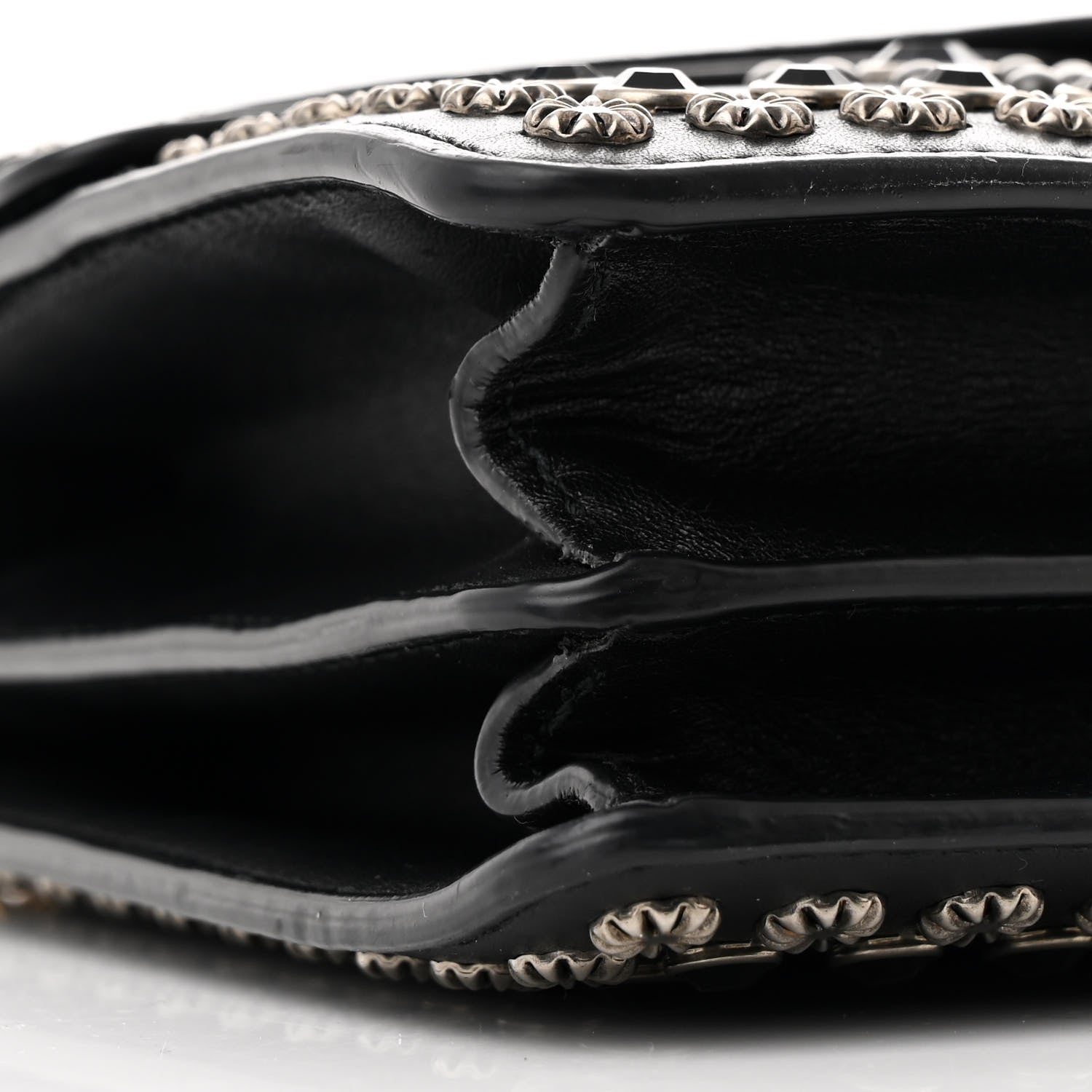 Gucci Calfskin Studded Small Dionysus Shoulder Bag Black 10 of 16