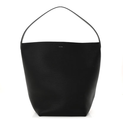 The Row Grained Calfskin Large N/S Park Tote Black 1 of 10