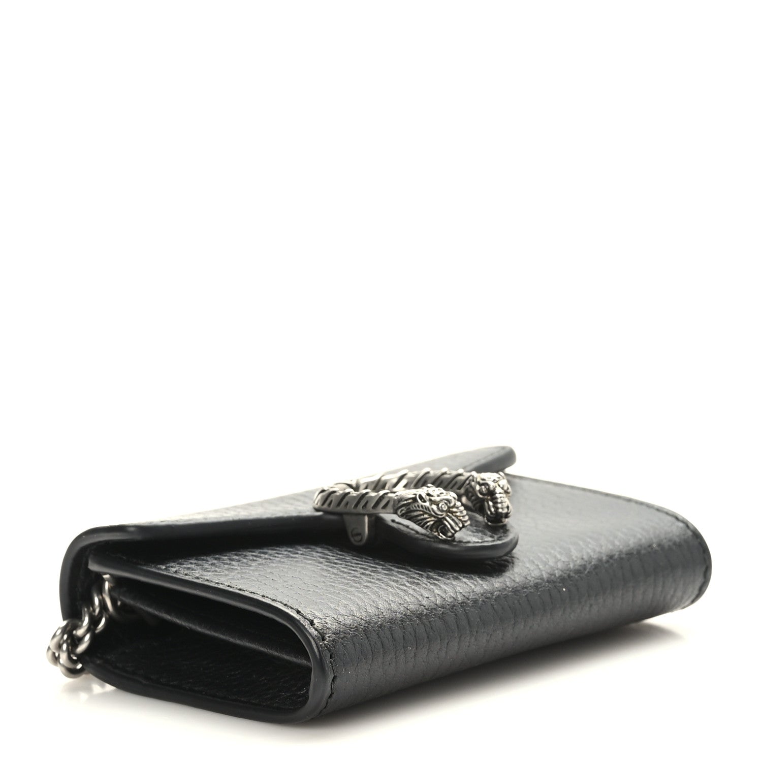 Gucci Calfskin Dionysus Coin Purse Black 4 of 7