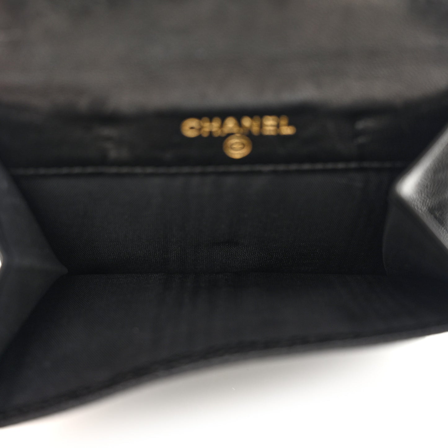 Caviar Timeless CC Compact French Wallet Black