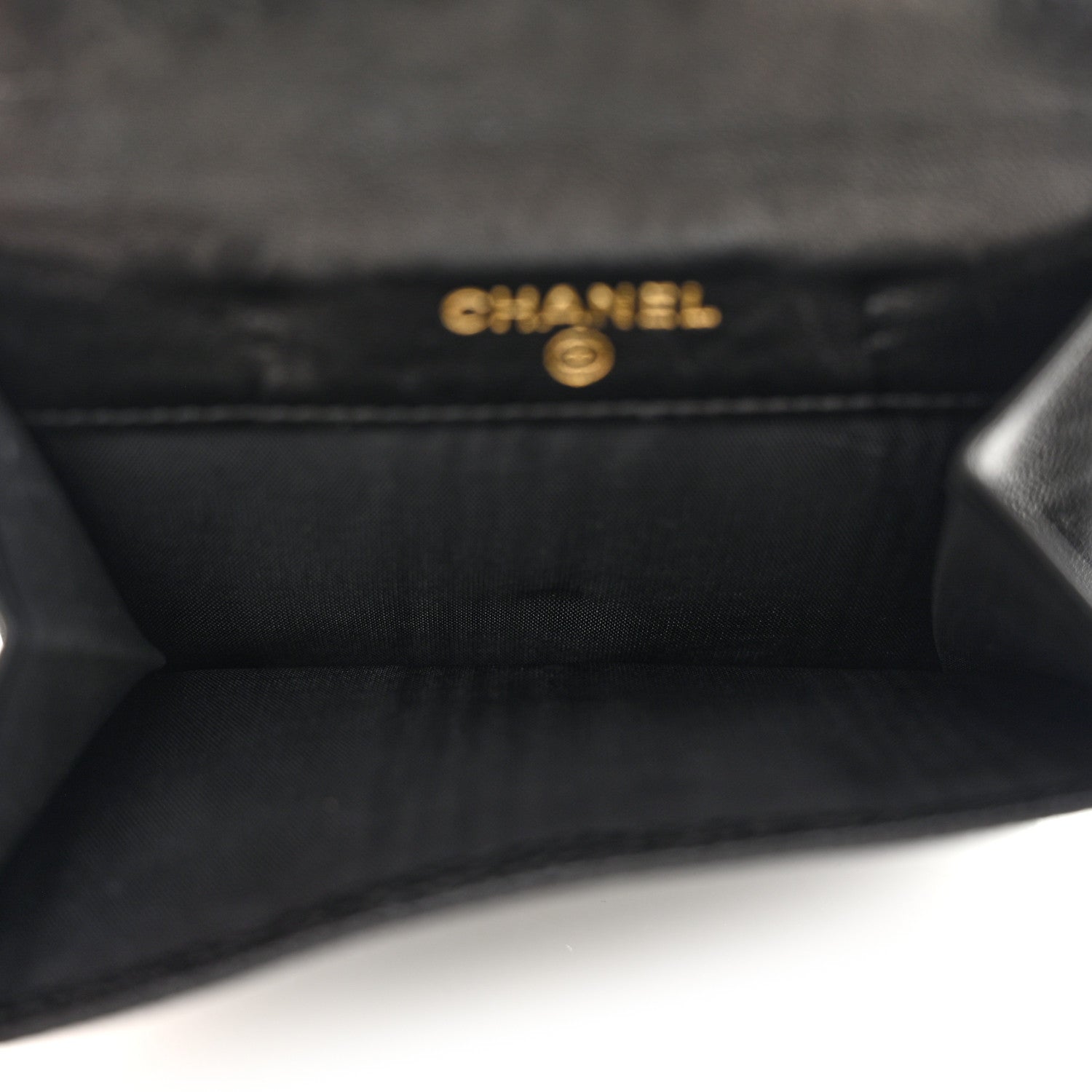 Chanel Caviar Timeless CC Compact French Wallet Black 6 of 14