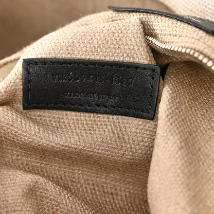 Saint Laurent Linen Calfskin Rive Gauche Tote Optic White 8 of 11