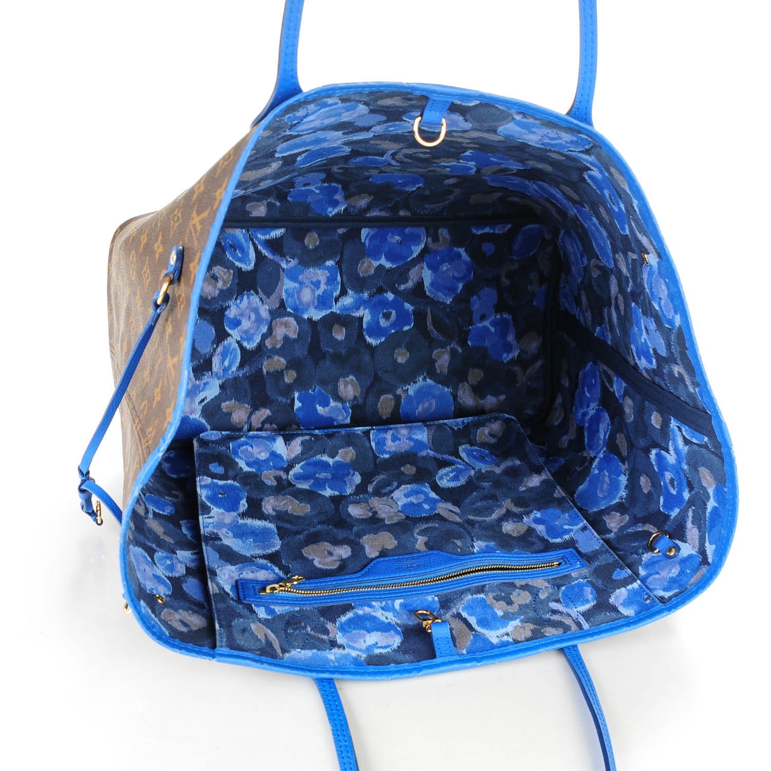 Louis Vuitton Monogram Articles de Voyage Ikat Neverfull GM Grand Blue 5 of 7