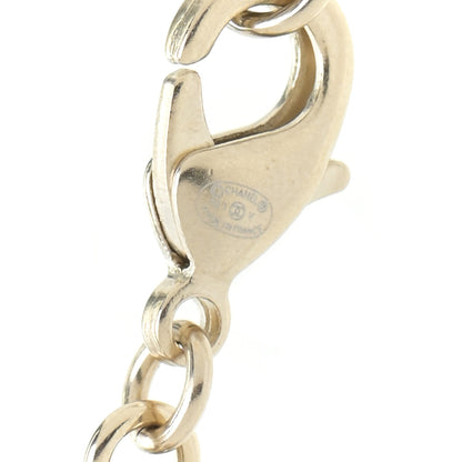 Chanel Crystal CC Multi Strand Chain Necklace Gold 6 of 6