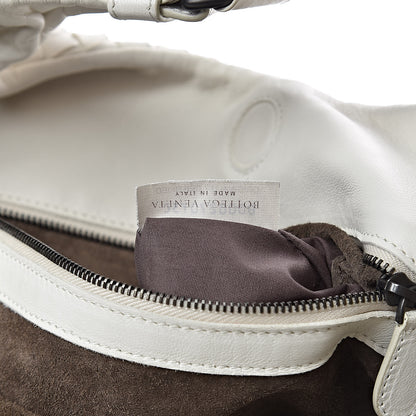 Bottega Veneta Nappa Intrecciato Medium Campana Hobo White 7 of 12