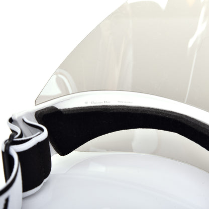 Christian Dior Mirrored DiorClub1 Sun Visor Silver 8 of 8