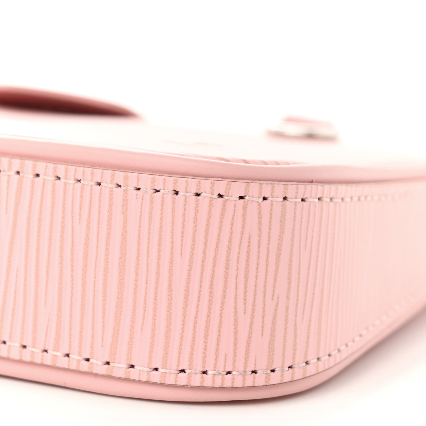 Epi Easy Pouch On Strap Rose Ballerine