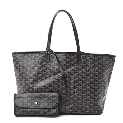 Goyard Goyardine Saint Louis PM Black 1 of 18