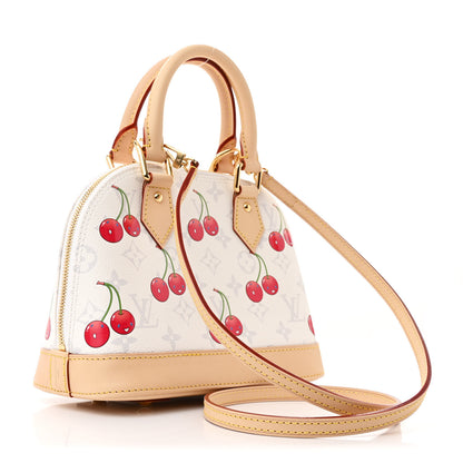 Louis Vuitton LV X TM Monogram Cerises Alma BB White 3 of 11
