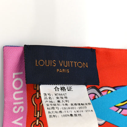Louis Vuitton Silk Monogram Tribute To Bandeau Multicolor 3 of 6