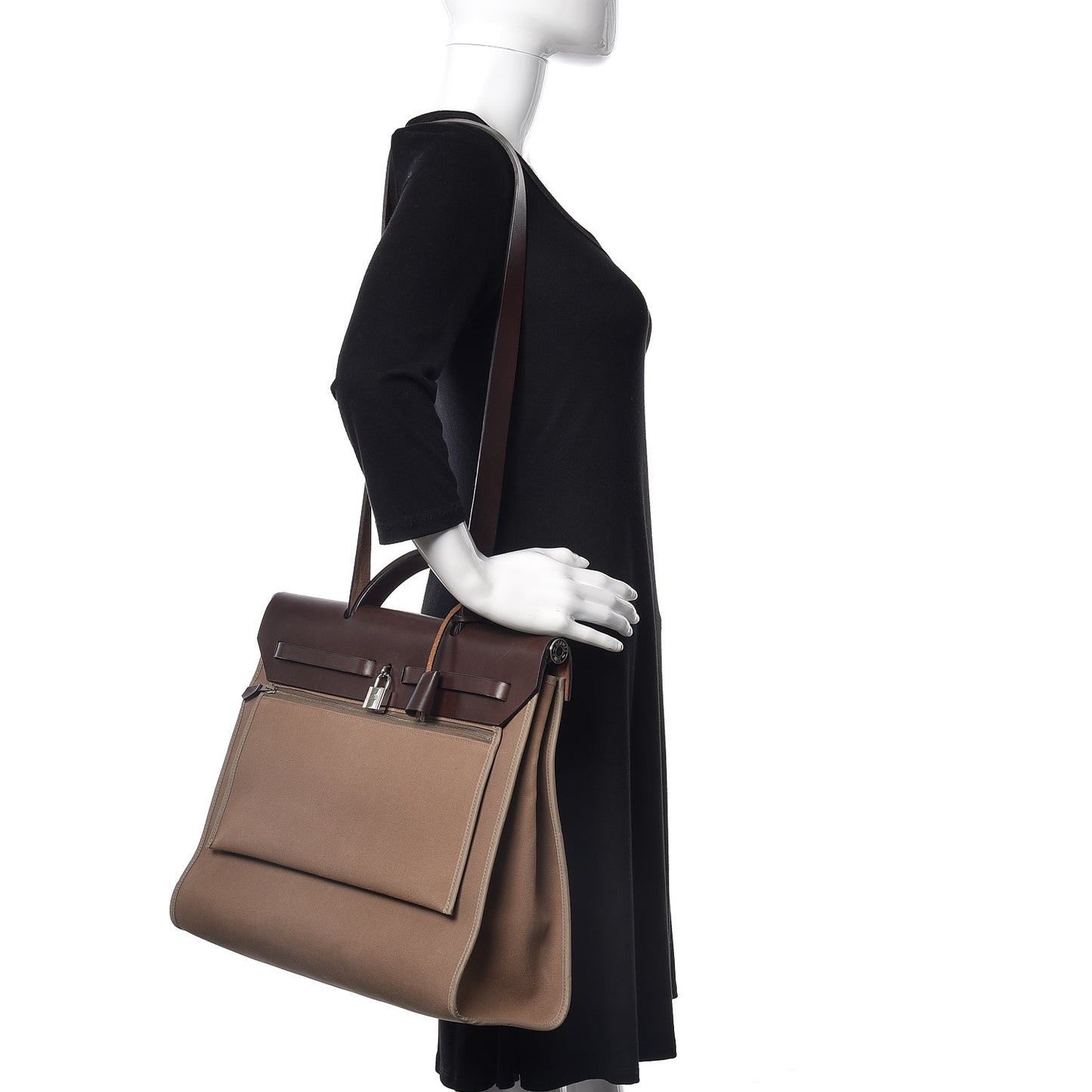 Toile Vache Hunter Herbag Zip 39 MM Etoupe Ebene
