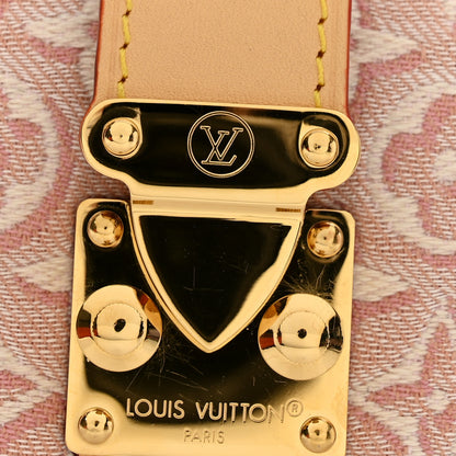 Louis Vuitton Monogram Embleme Mia Pochette Rose Ruban 10 of 10