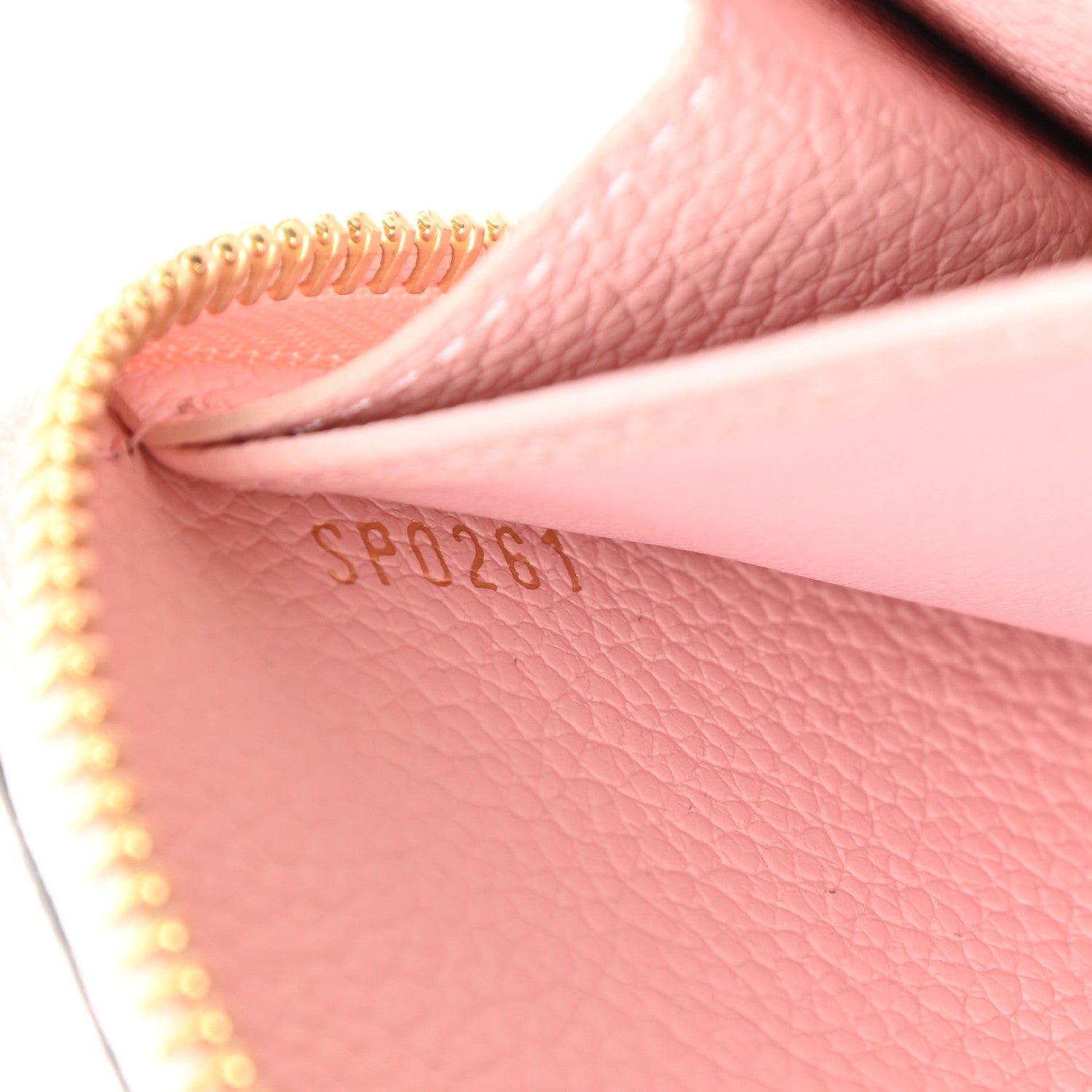 Louis Vuitton Empreinte Monogram Giant By The Pool Zippy Wallet Bouton De Rose 7 of 7