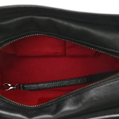 Chanel Aged Calfskin Quilted Small Gabrielle Hobo Black 6 of 13