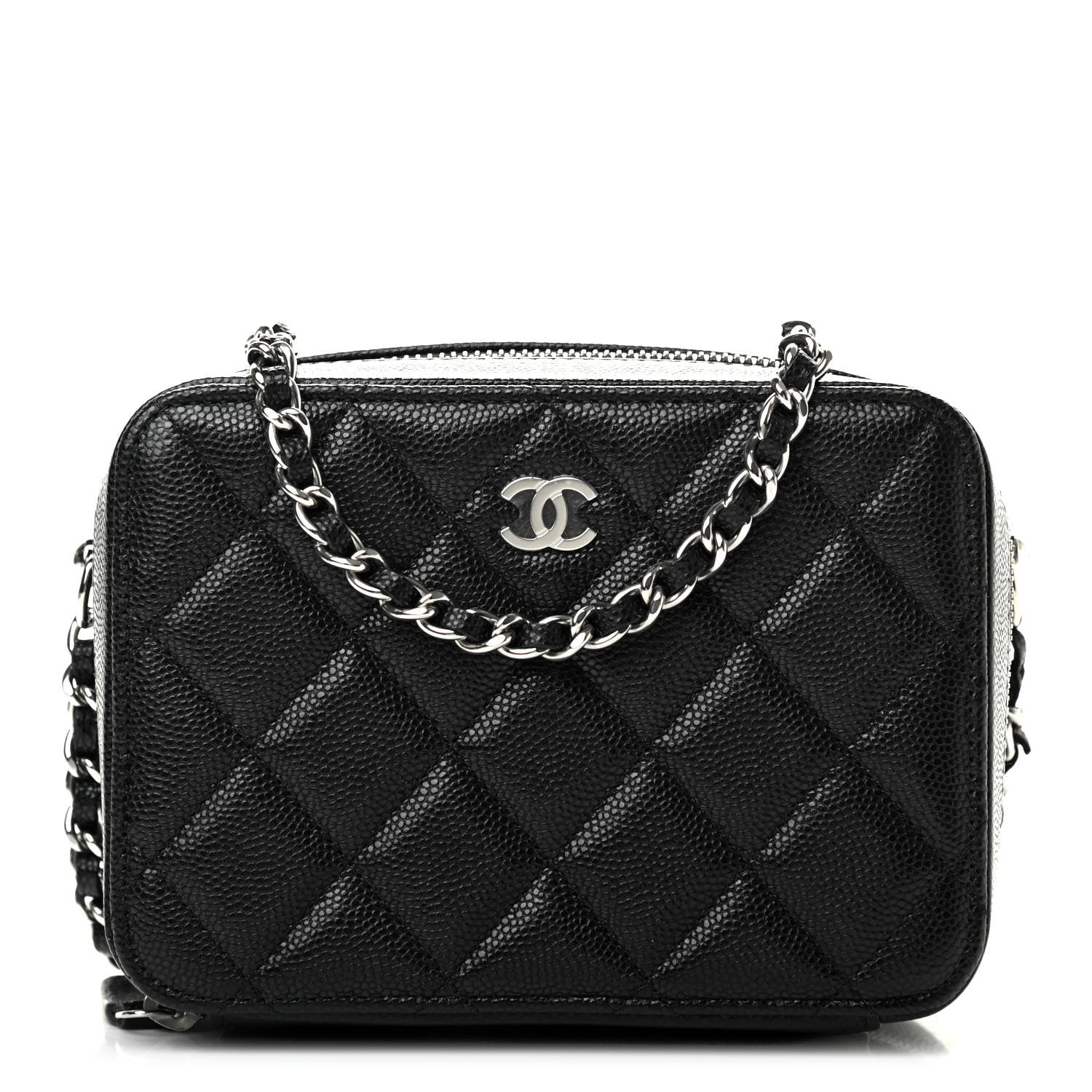 Chanel Caviar Quilted Camera Bag Black 1 of 9
