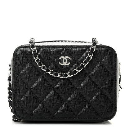 Chanel Caviar Quilted Camera Bag Black 1 of 9