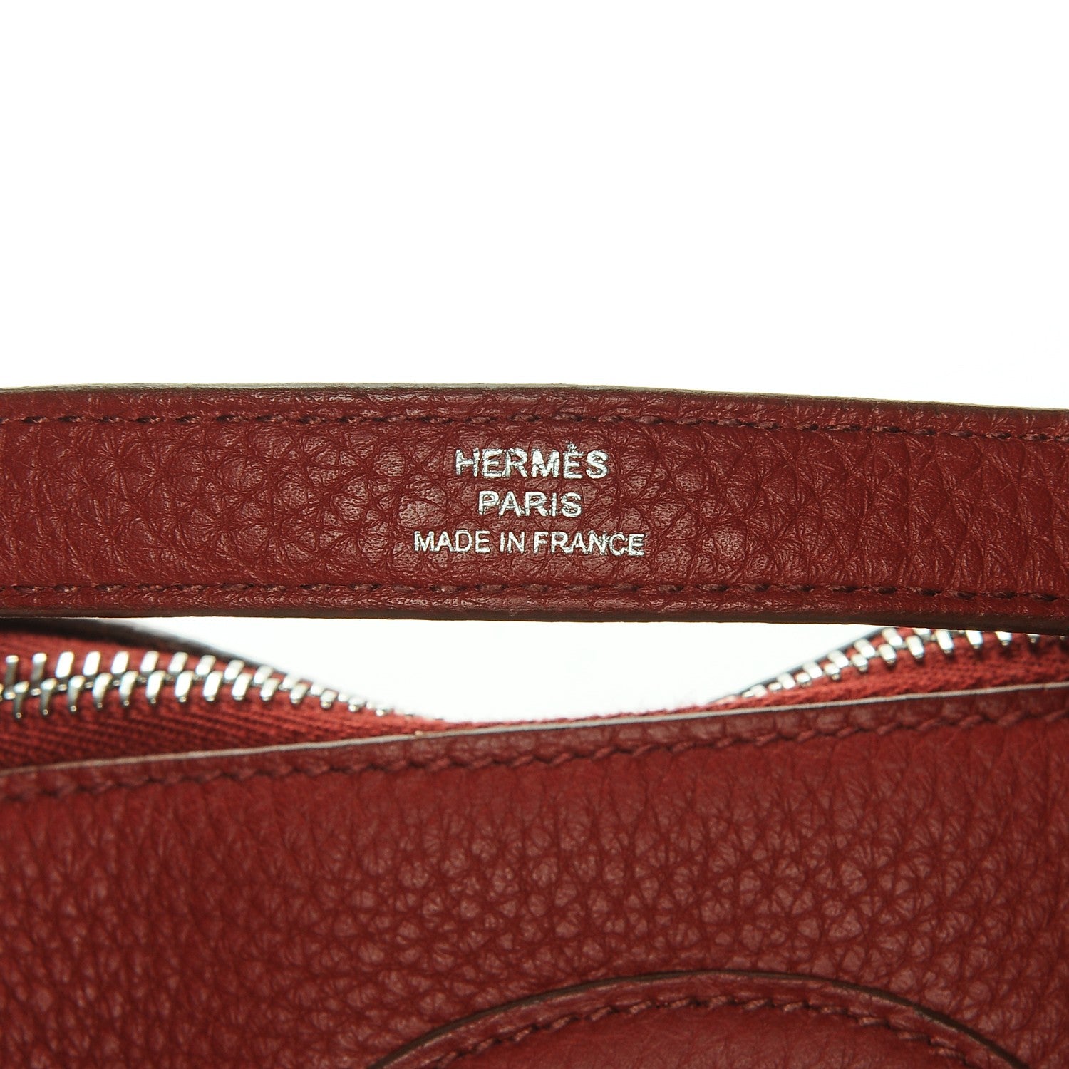 Hermes Taurillon Clemence Bolide 31 Rouge Vif 7 of 9