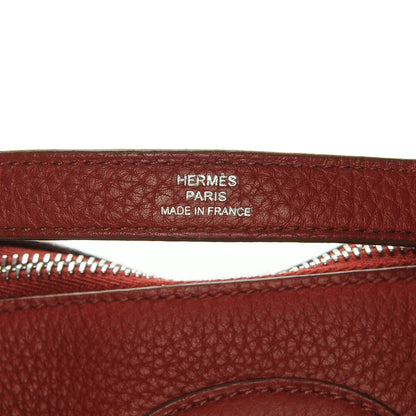Hermes Taurillon Clemence Bolide 31 Rouge Vif 7 of 9